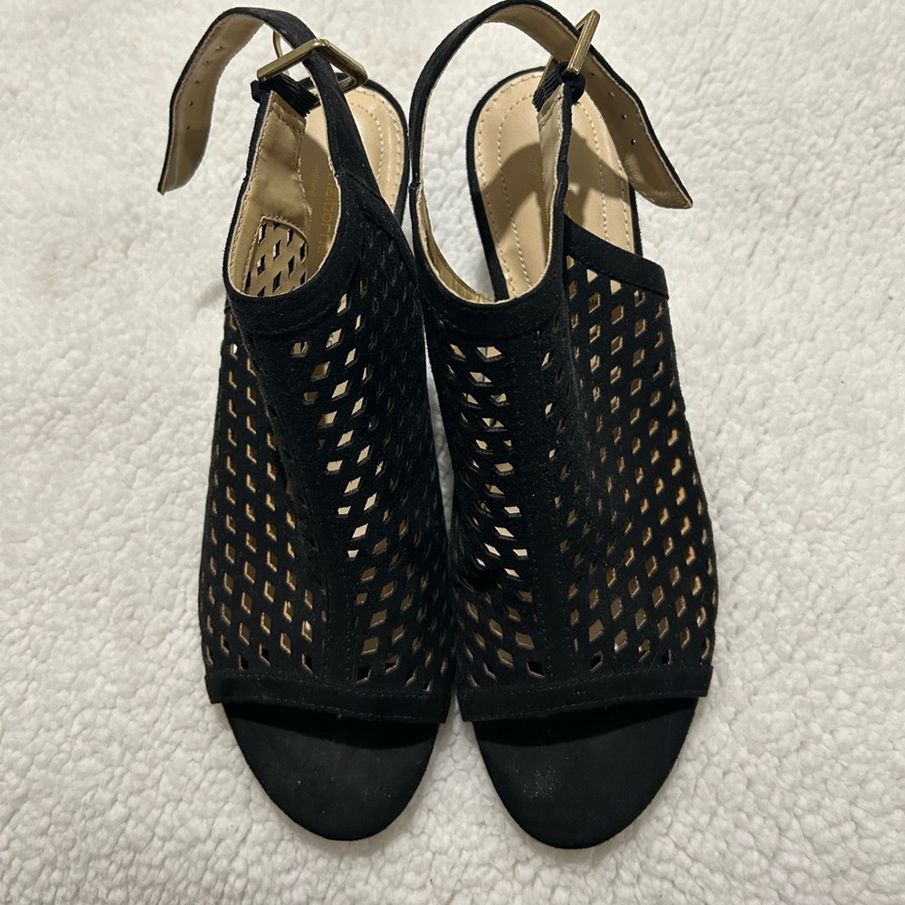 Black heels